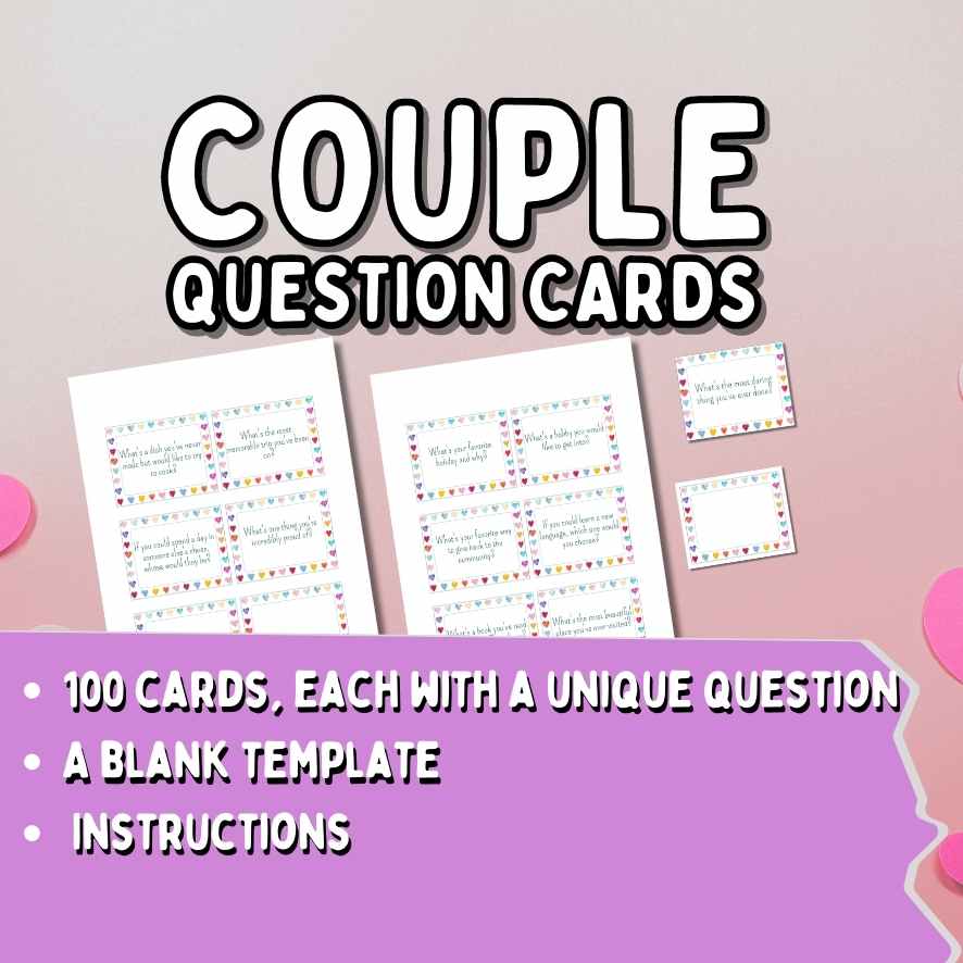 100 CONVERSATION STARTERS CARDS FOR COUPLES - Image 5