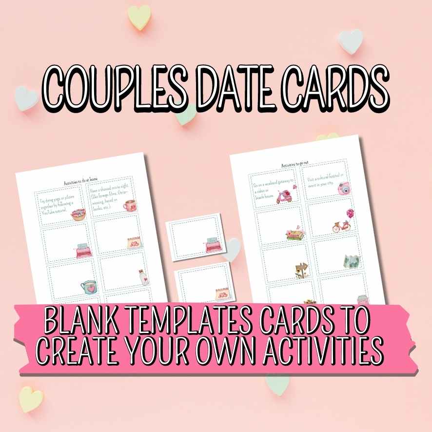 100 COUPLES DATE CARDS PRINTABLE GAMES - Image 4