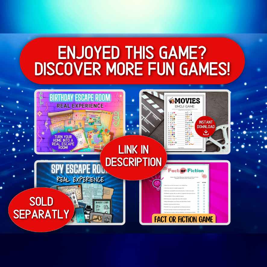 4th JULY ESCAPE ROOM - PRINT AND PLAY - Image 7