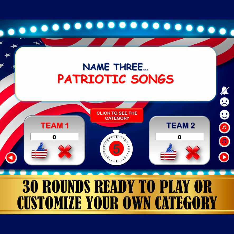 4TH OF JULY 5 SECOND POWERPOINT GAME - Image 3