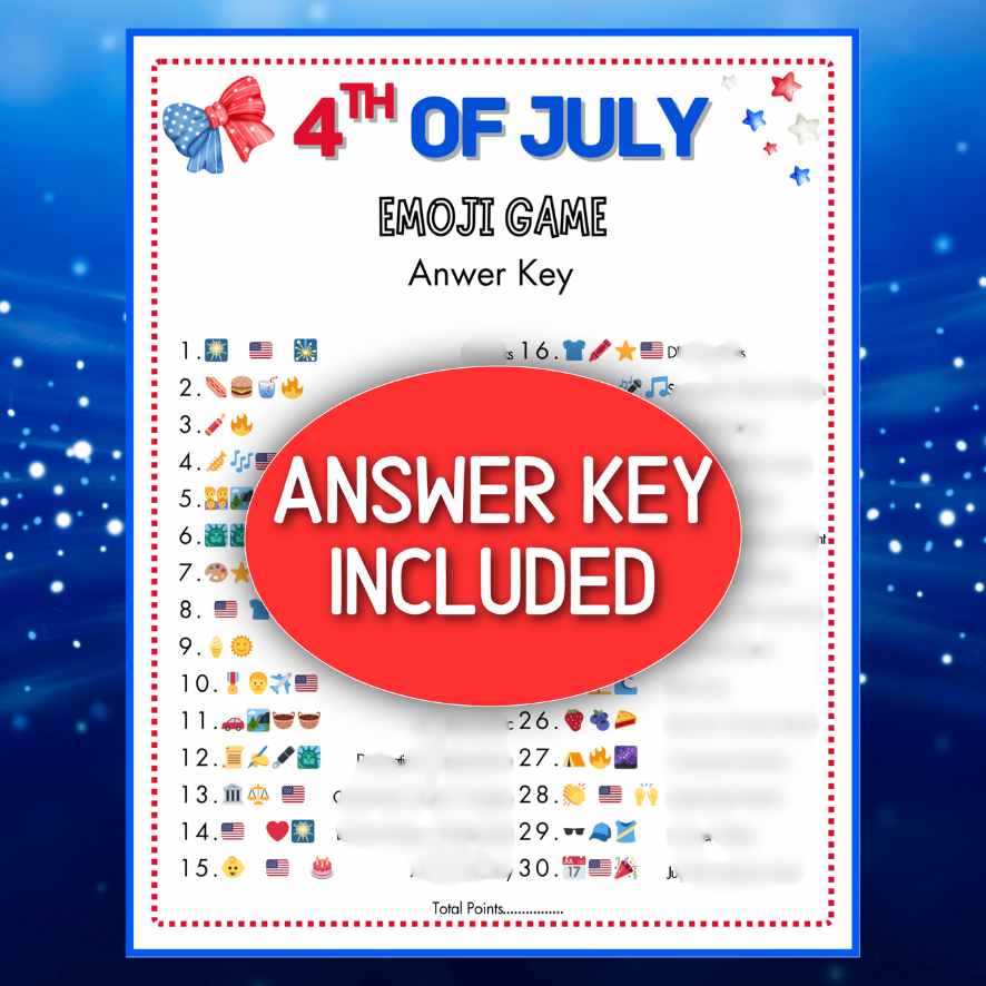 4TH OF JULY EMOJI GAME - Image 3