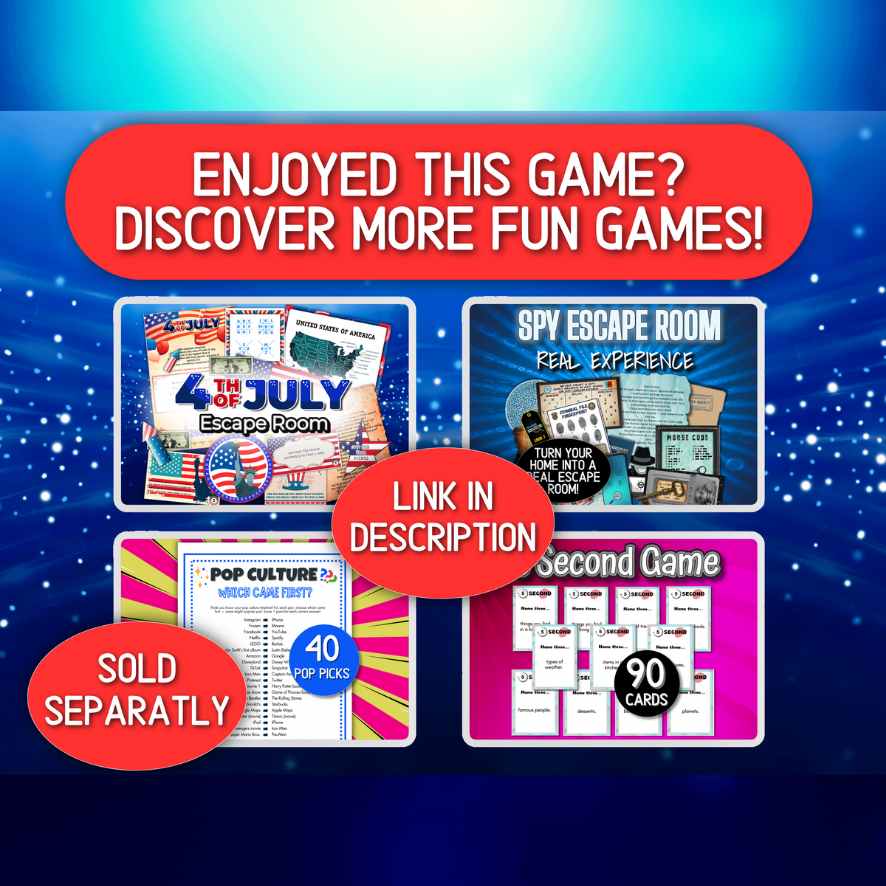 4TH OF JULY GAME PRINTABLE - Image 4