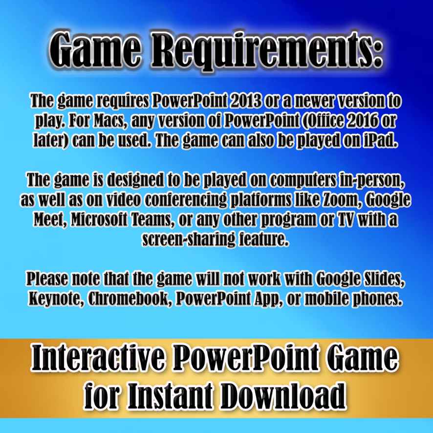 5 SECOND GAME POWERPOINT - Image 9