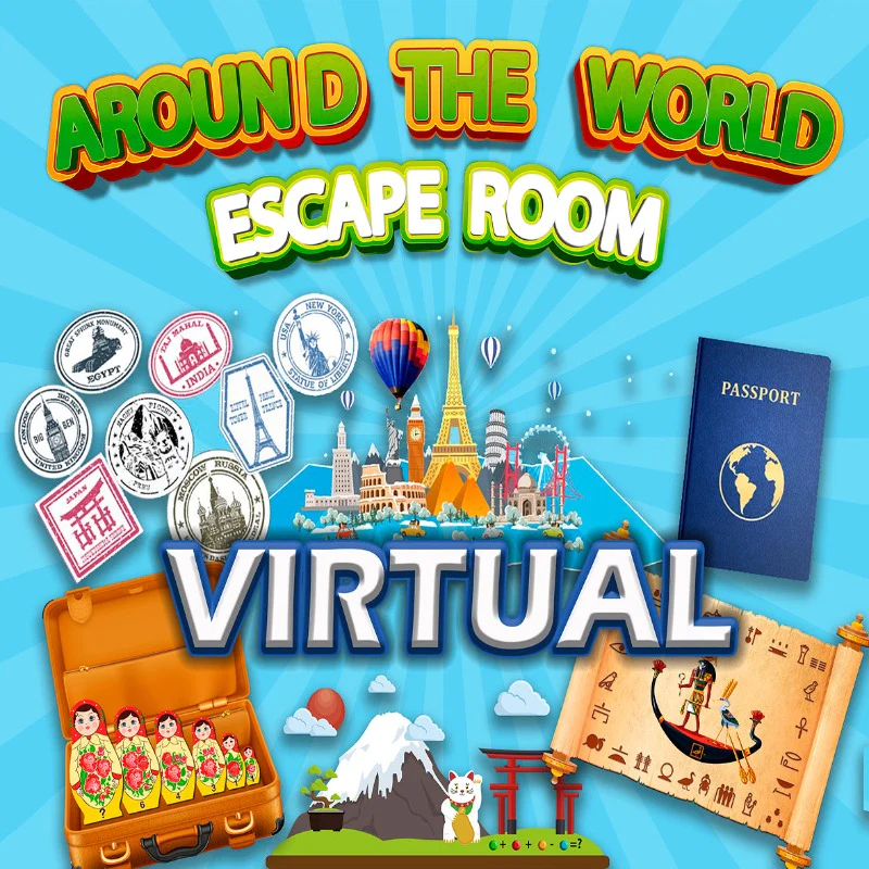AROUND THE WORLD VIRTUAL ESCAPE ROOM - Image 3