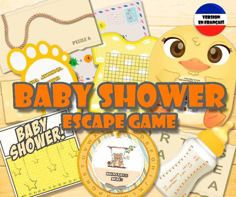 BABY SHOWER ESCAPE GAME A DOMICILE - Image 4