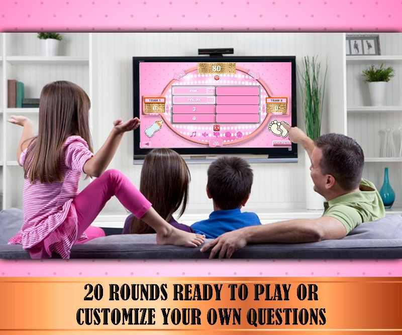 BABY SHOWER FAMILY FRIENDLY FEUD FOR GIRL - Image 6