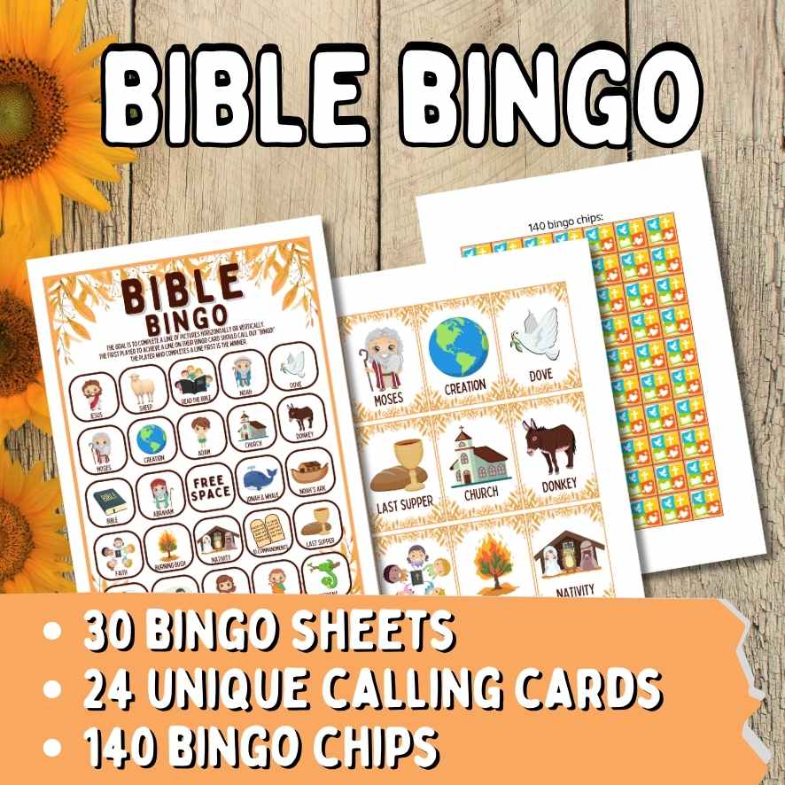 BIBLE BINGO PRINTABLE - Image 3
