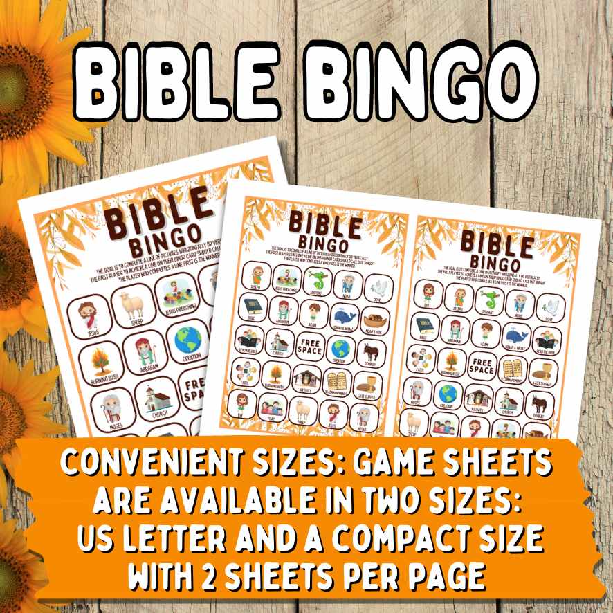 BIBLE BINGO PRINTABLE - Image 4