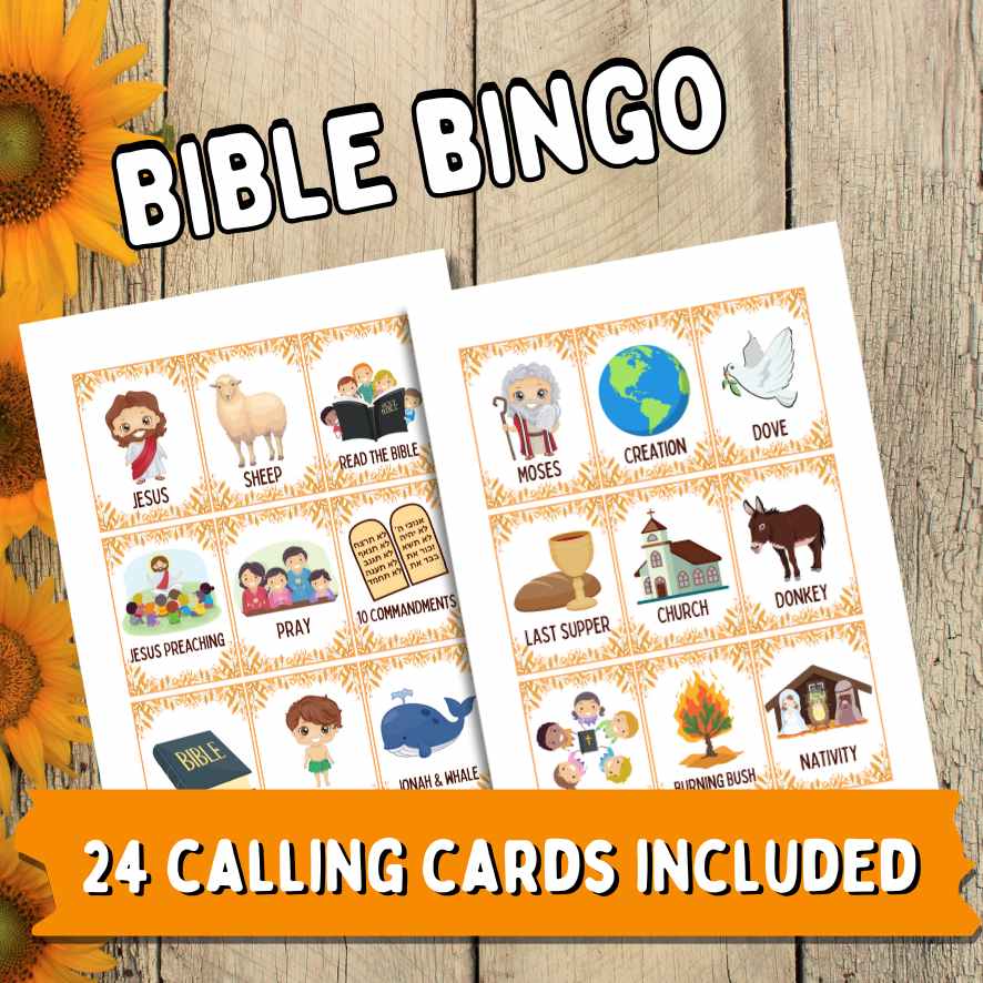 BIBLE BINGO PRINTABLE - Image 5