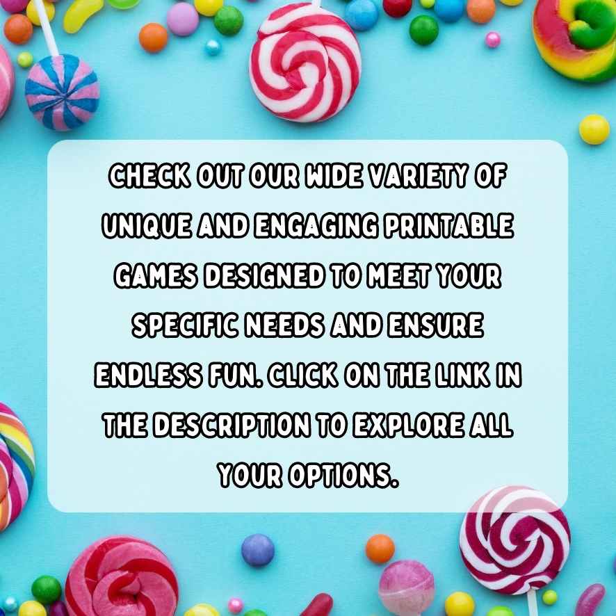 CANDY BIBLE VERSE MATCH UP PRINTABLE GAMES - Image 8