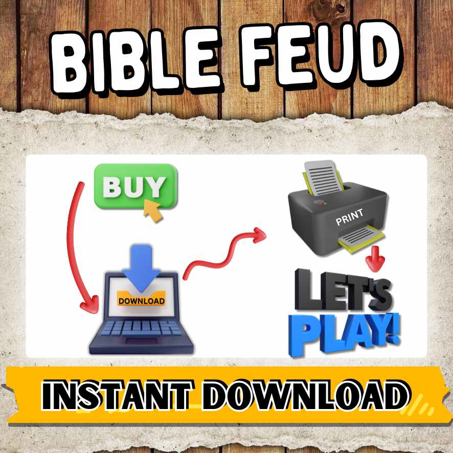 BIBLE FEUD GAME PRINTABLE GAME - Image 10