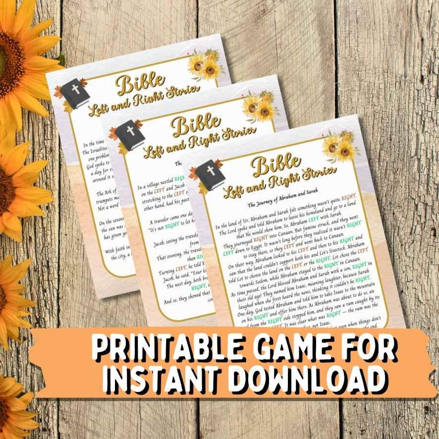 BIBLE LEFT RIGHT GAMES PRINTABLE - Image 4