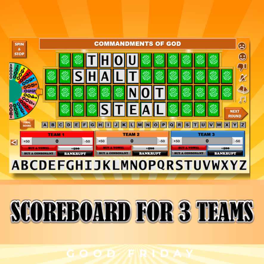 BIBLE POWERPOINT SPIN THE WHEEL GAME - Image 4