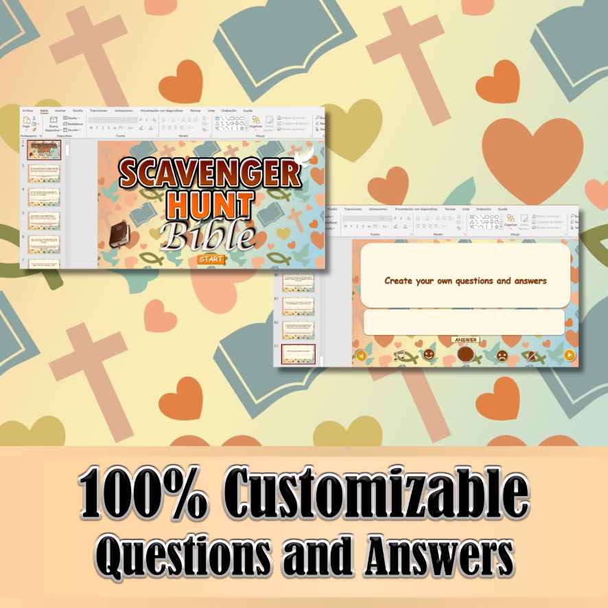 BIBLE SCAVENGER HUNT POWERPOINT GAME - Image 5