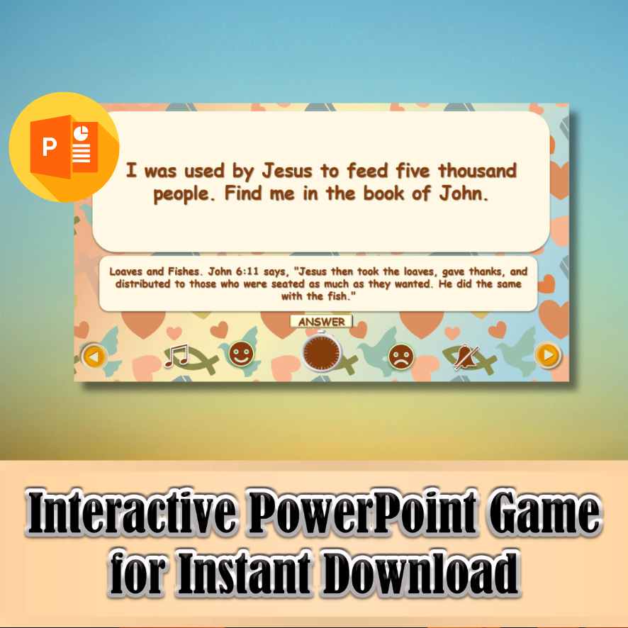 BIBLE SCAVENGER HUNT POWERPOINT GAME - Image 7