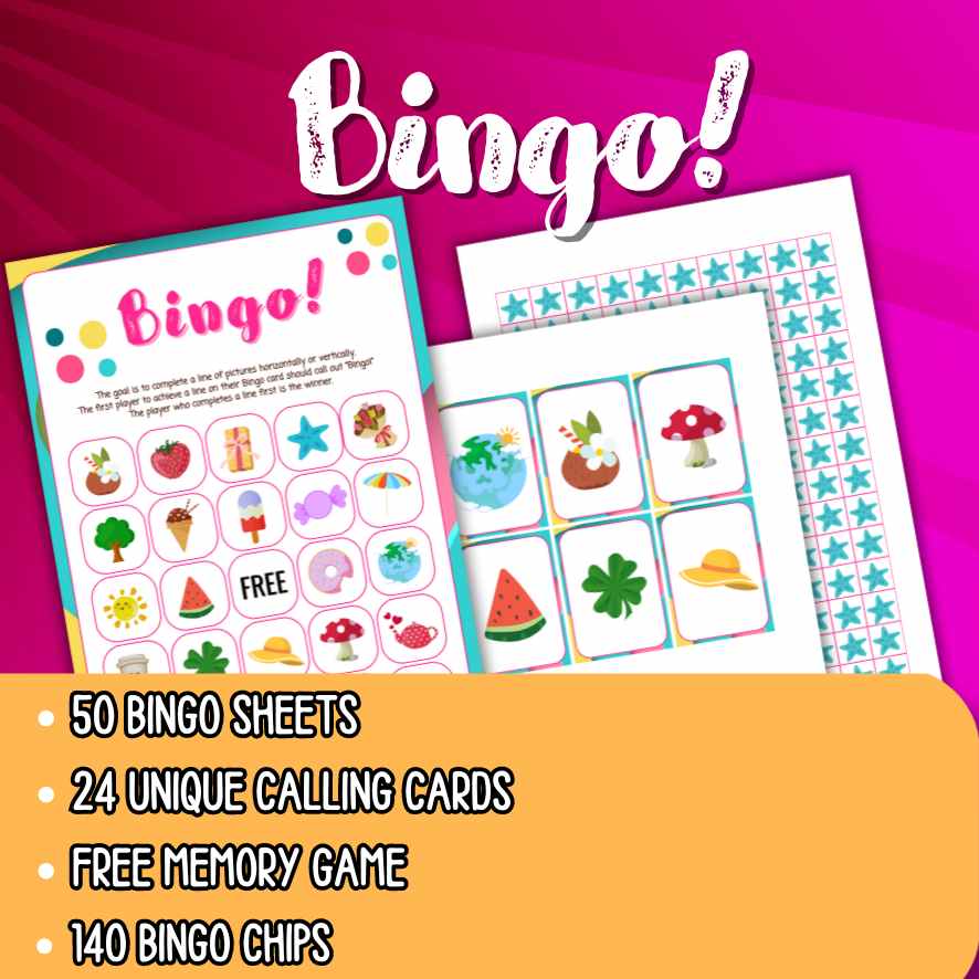 PRINTABLE BINGO GAME - Image 3