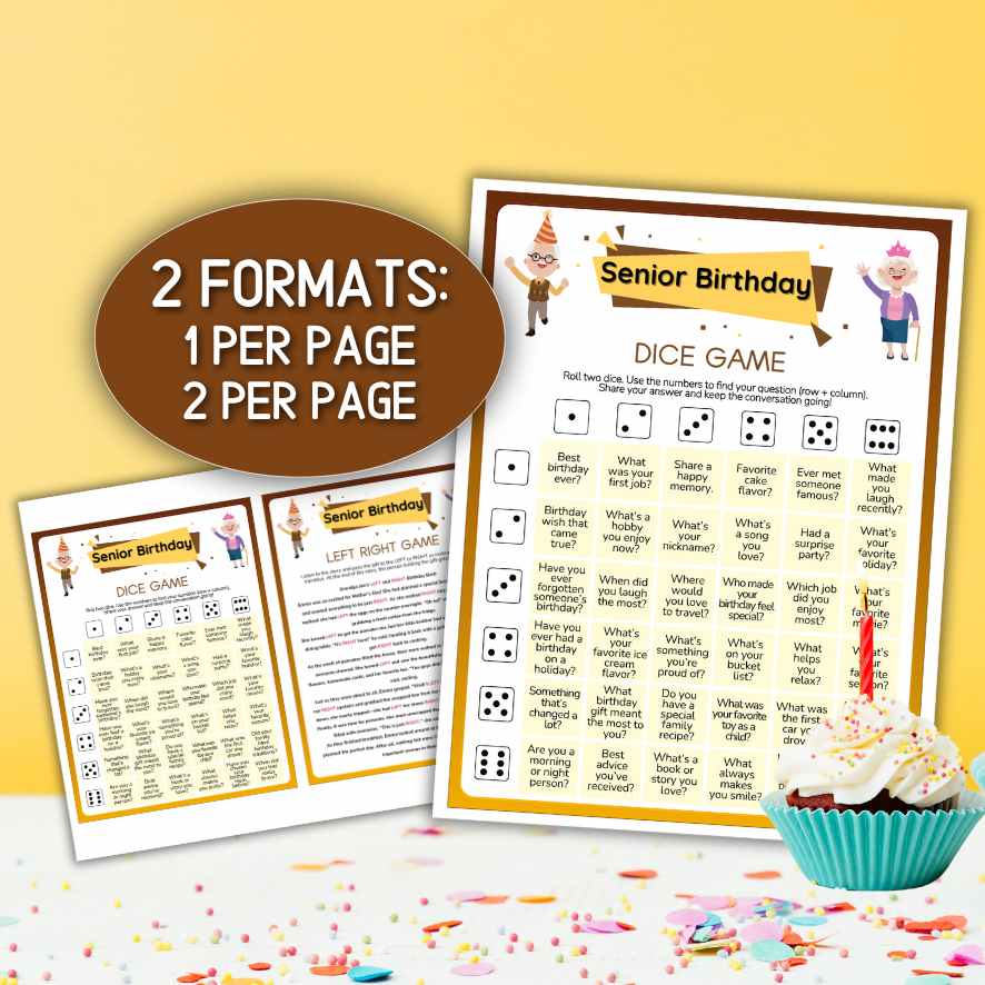 BIRTHDAY PARTY GAMES FOR SENIORS - Image 5