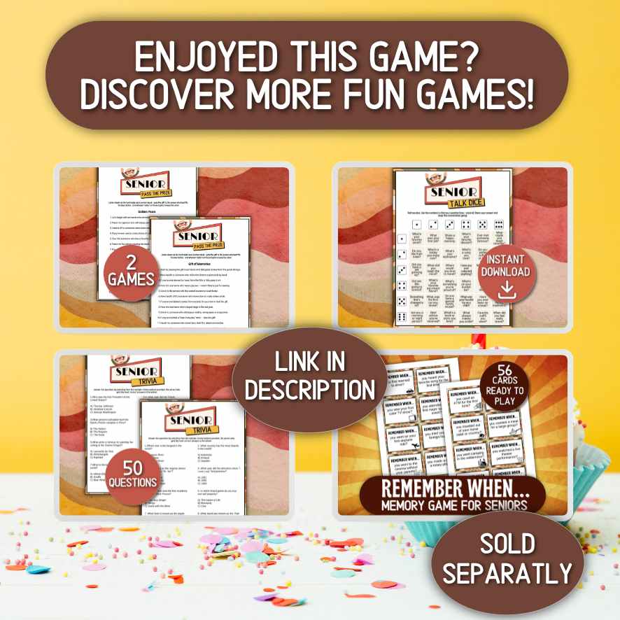 BIRTHDAY PARTY GAMES FOR SENIORS - Image 9