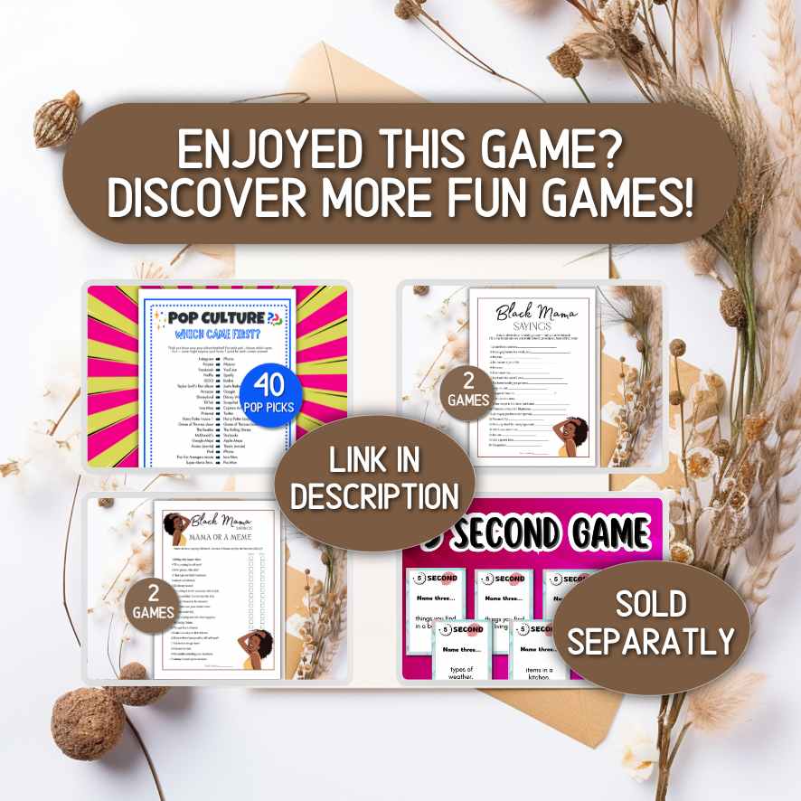 BLACK MAMA SAYINGS LEFT RIGHT GAME - Image 8