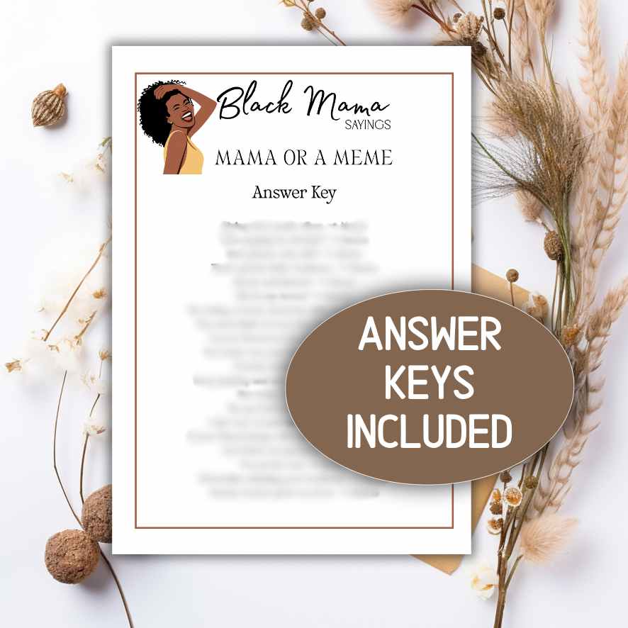 BLACK MAMA SAYINGS GAME MEME - Image 4