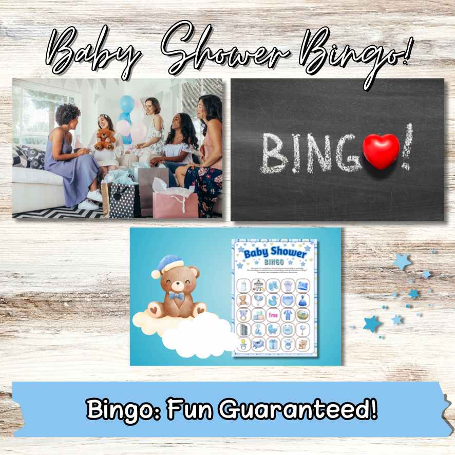 BOY BABY SHOWER BINGO GAME - Image 2