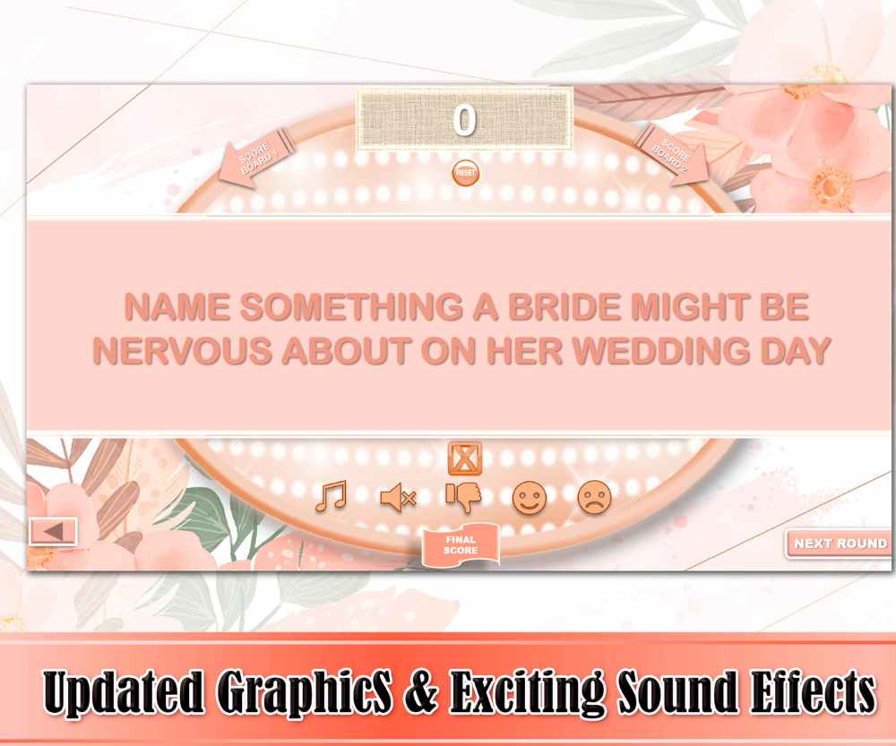 BRIDAL SHOWER FAMILY FRIENDLY FEUD GAME - Image 5