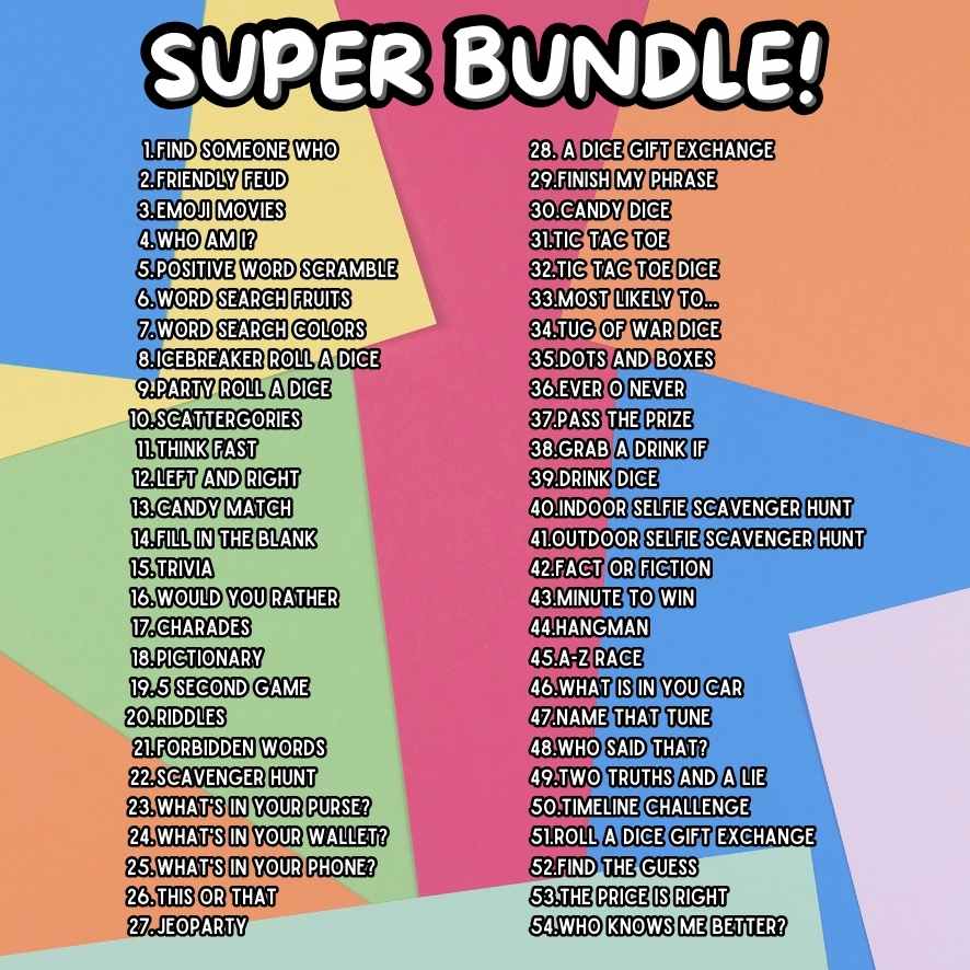BUNDLE GAMES PRINTABLE - Image 4