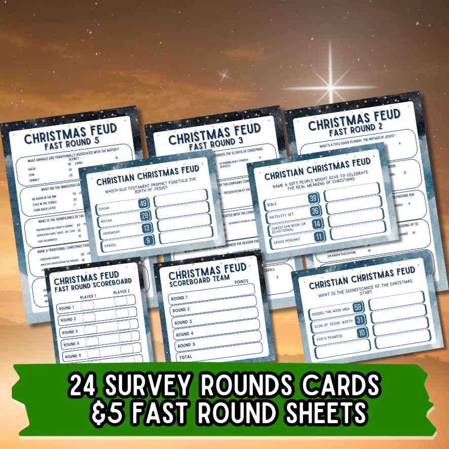 CHRISTIAN CHRISTMAS FEUD GAME - Image 3