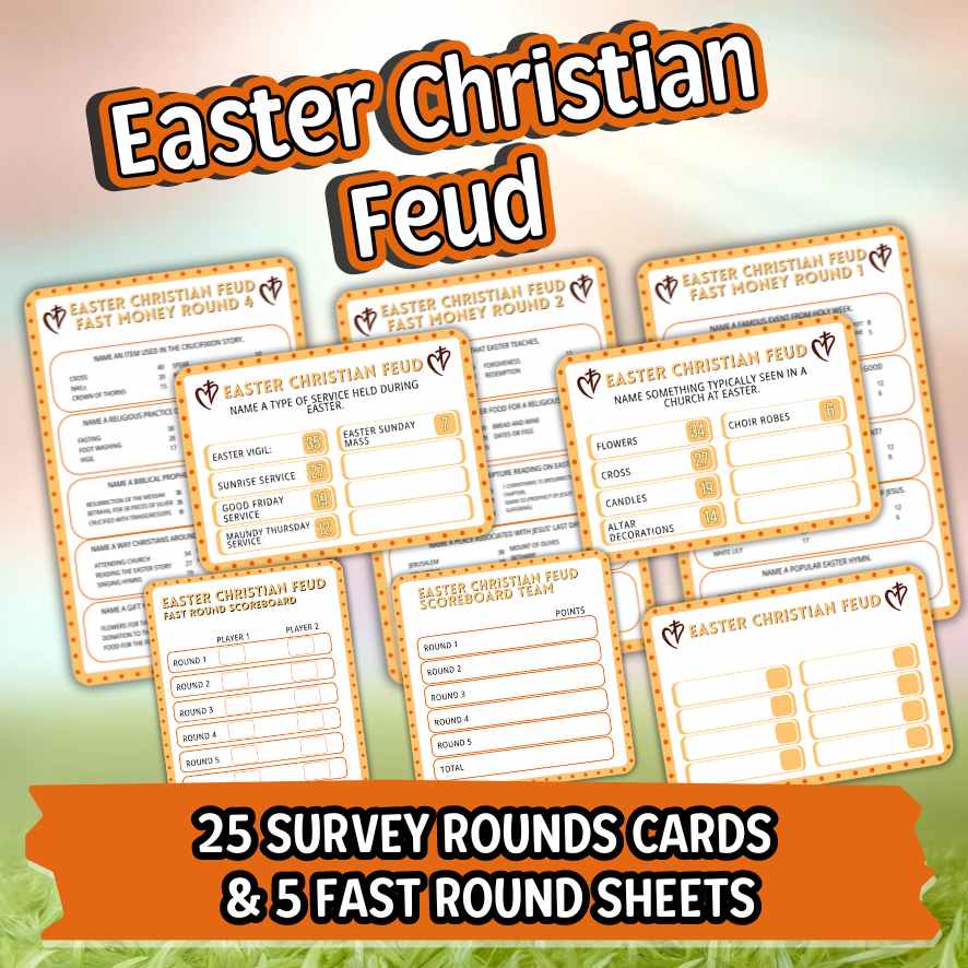 CHRISTIAN EASTER FEUD GAME PRINTABLE - Image 4