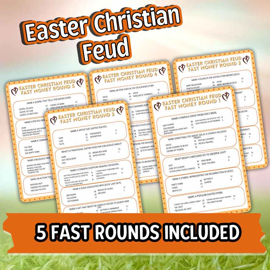 CHRISTIAN EASTER FEUD GAME PRINTABLE - Image 5