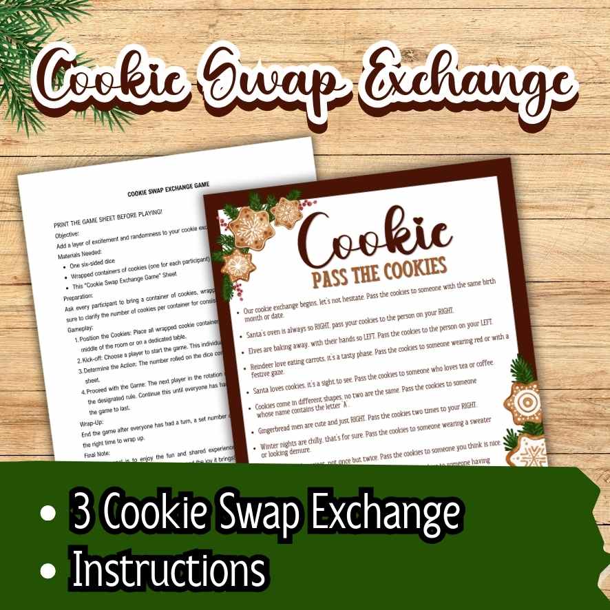 CHRISTMAS COOKIE GAME GIFT EXCHANGE - Image 3