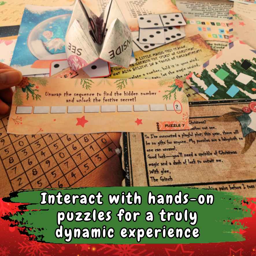 CHRISTMAS ESCAPE ROOM FOR ADULTS AND TEENS - PRINT AND PLAY - Image 3