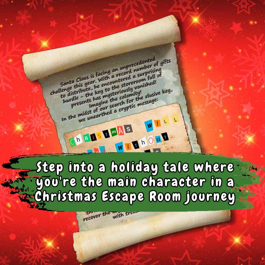 CHRISTMAS ESCAPE ROOM FOR ADULTS AND TEENS - PRINT AND PLAY - Image 4