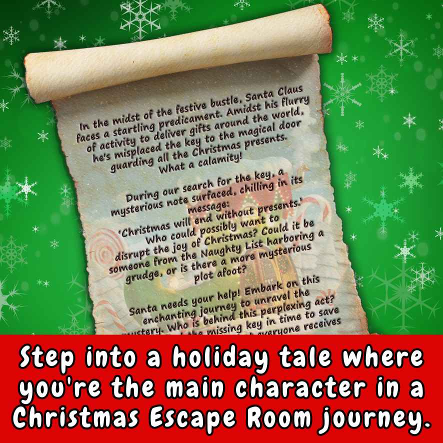 CHRISTMAS ESCAPE ROOM FAMILY - A REAL EXPERIENCE AT HOME - Image 3