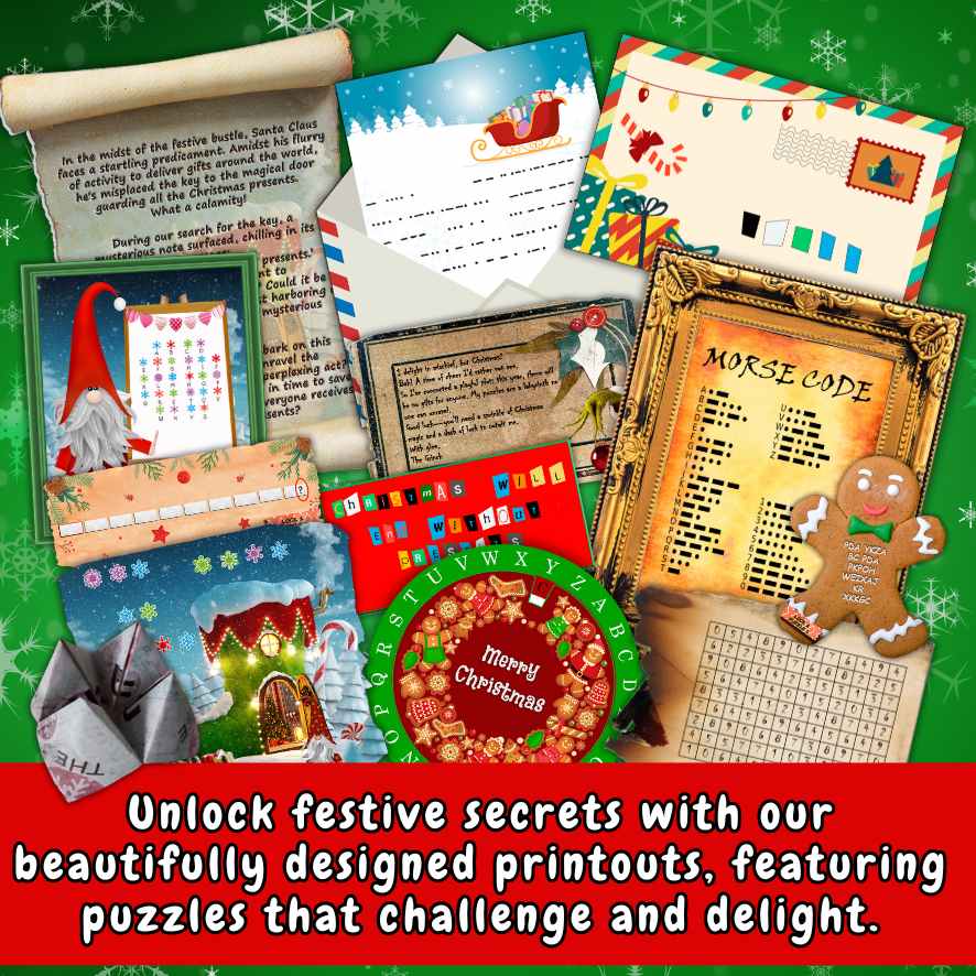 CHRISTMAS ESCAPE ROOM FAMILY - A REAL EXPERIENCE AT HOME - Image 4
