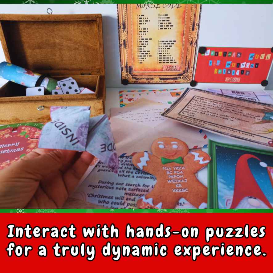 CHRISTMAS ESCAPE ROOM FAMILY - A REAL EXPERIENCE AT HOME - Image 7