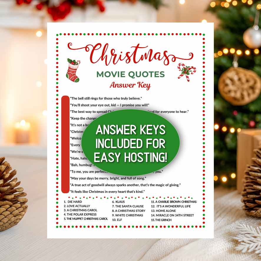 CHRISTMAS MOVIE QUOTE TRIVIA GAME - Image 4