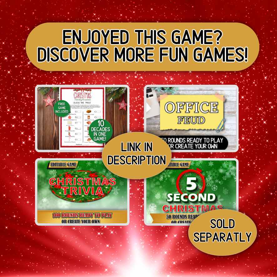 CHRISTMAS POWERPOINT MEMORY GAME - Image 9