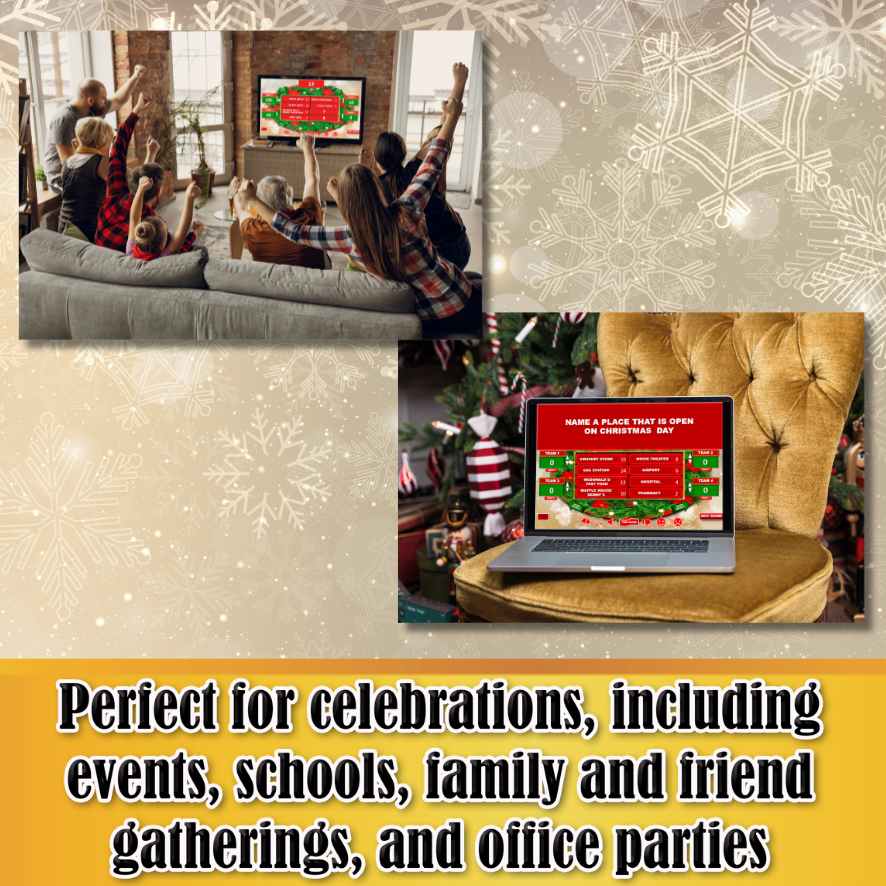 CHRISTMAS FEUD GAME FOR LARGE GROUPS - Image 4