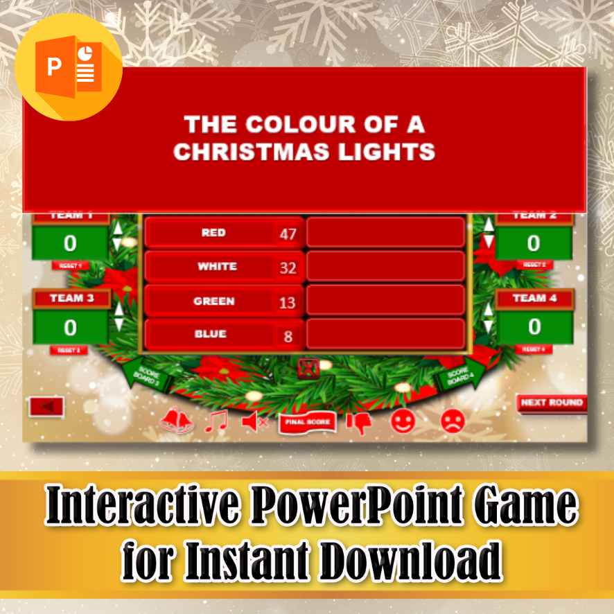 CHRISTMAS FEUD GAME FOR LARGE GROUPS - Image 5