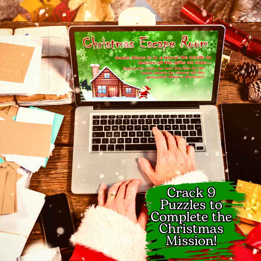 CHRISTMAS VIRTUAL ESCAPE ROOM - CHRISTMAS VIRTUAL GAME - Image 5