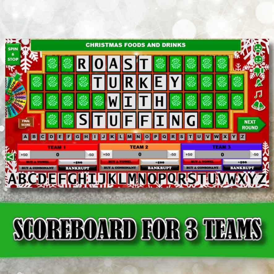 CHRISTMAS WHEEL OF FORTUNE - Image 6