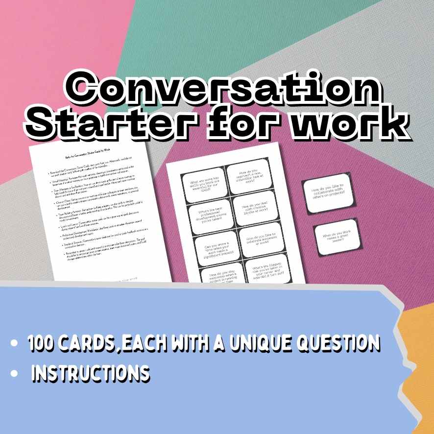 CONVERSATION STARTERS FOR WORK CARDS - Image 4