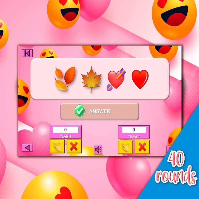 BRIDAL SHOWER EMOJI GUESS GAME - Image 3