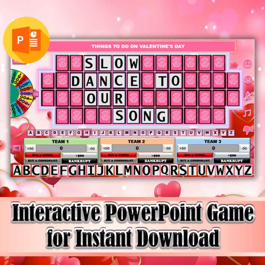 VALENTINES GAME WHEEL OF FORTUNE - Image 7