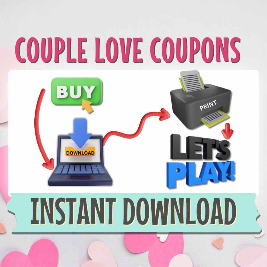 120 COUPLE LOVE COUPONS PRINTABLE GAME - Image 5