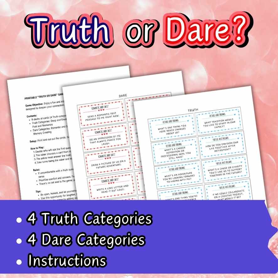 COUPLE TRUTH OR DARE QUESTIONS PRINTABLE - Image 3