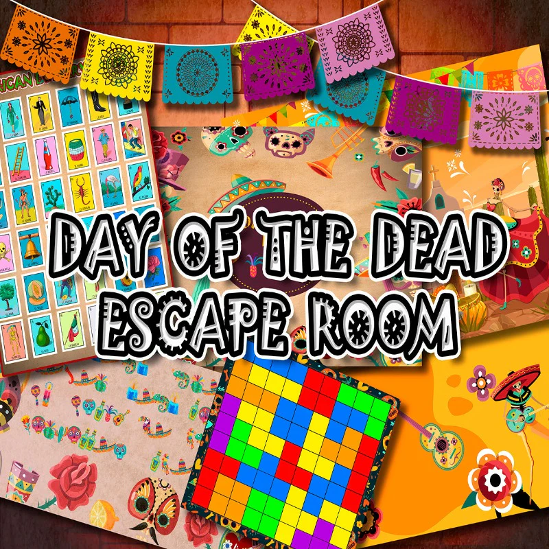 MEXICAN PARTY GAME DAY OF DEAD ESCAPE ROOM - Image 4