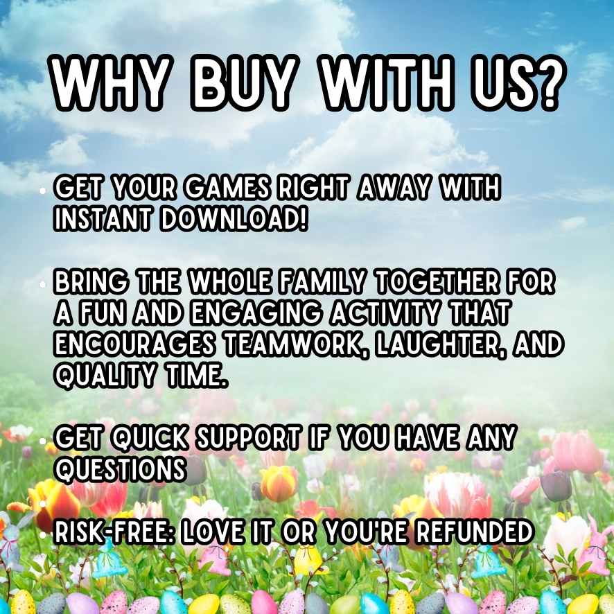 EASTER FEUD GAME PRINTABLE - Image 7