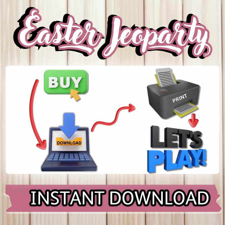 EASTER GAME JEOPARDY PRINTABLE - Image 7